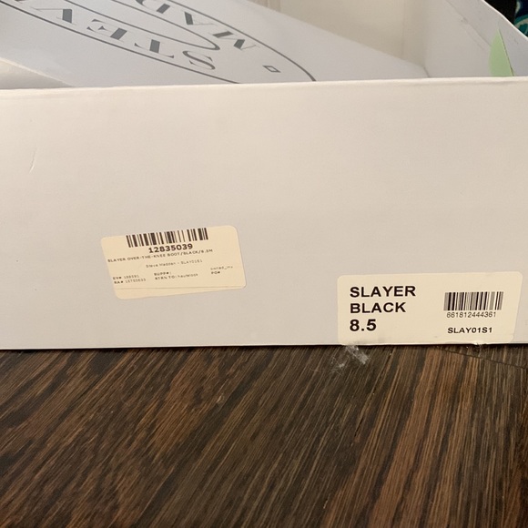 Steve Madden Slayer Over the Knee Boots 8.5 - Picture 5 of 5